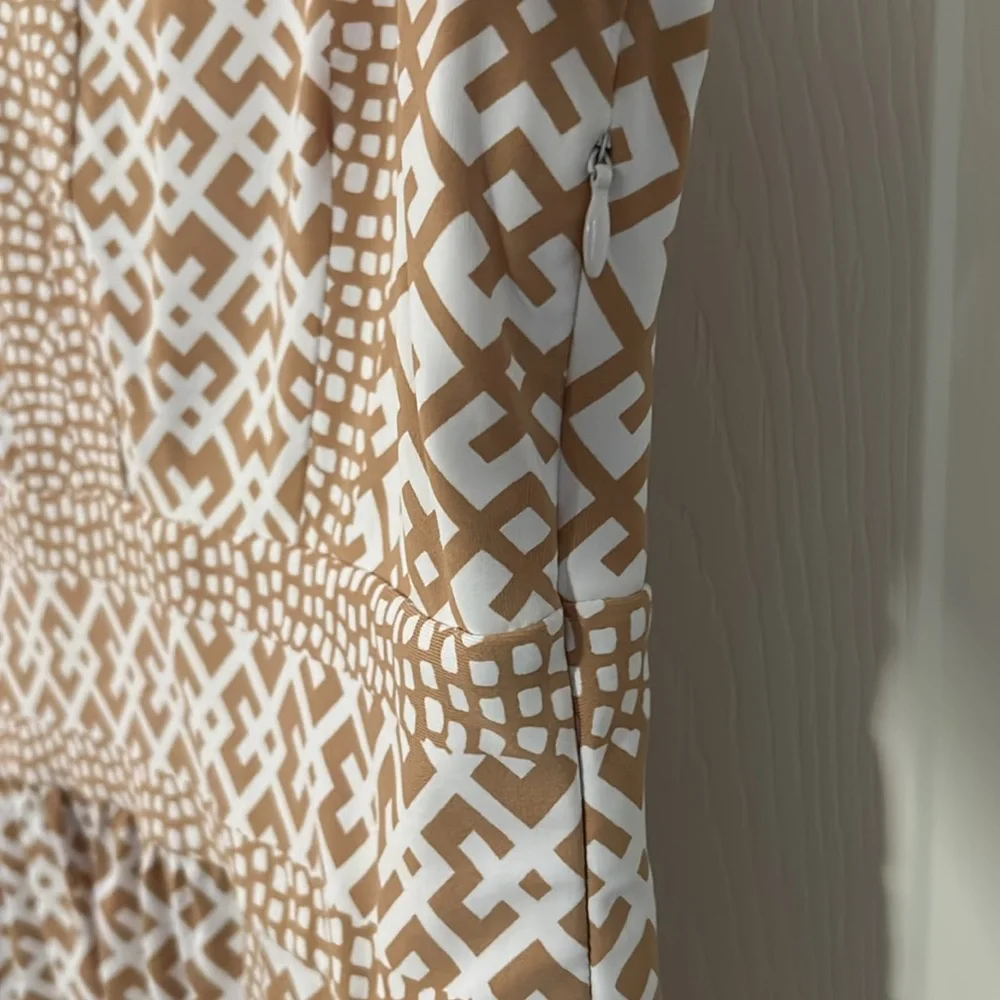 J. Mclaughlin Lola sleeveless geo print dress szXL - Picture 4 of 4